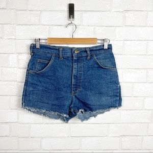 Lee Vintage 1970's Talon 42 Jean Cut Off Made in the USA Shorts